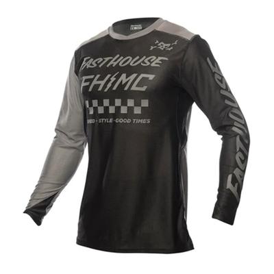 FASTHOUSE Sommer Neu Outdoor Geländemotorrad Fahren Schnelltrocknend Langarm T-Shirt Mountainbike Downhill Anzug