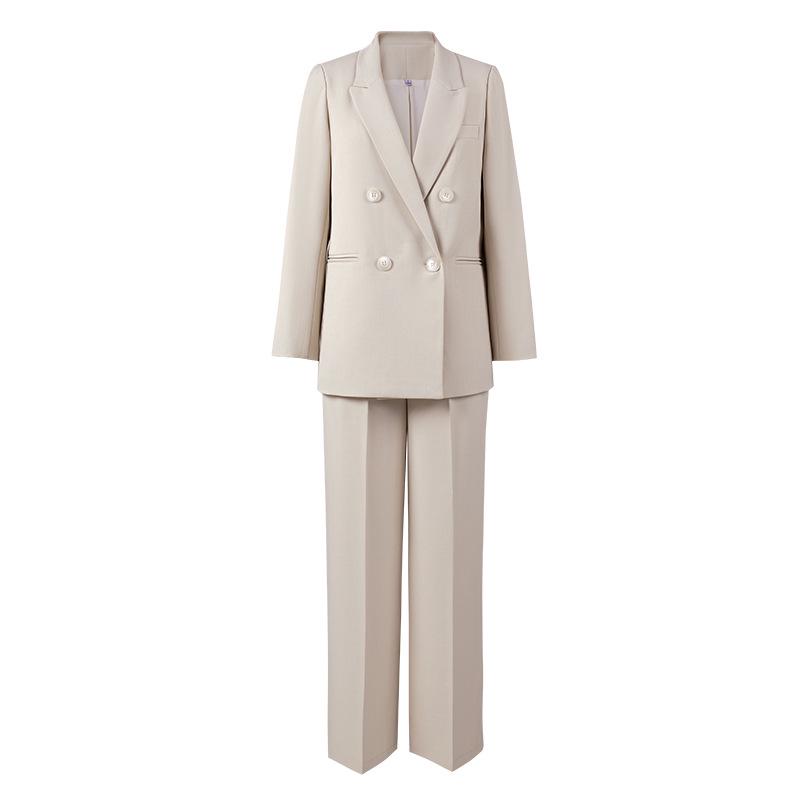 Korean Style Women's Casual Blazer Set - Autumn Fashion, Slimming Fit