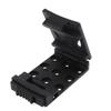 Multi-functional K Sheath Clip Belt Scabbard Kit Molle K Sheath Waist Clip Attach Knife Flashlight Metal Buckle EDC Outdoor Tool