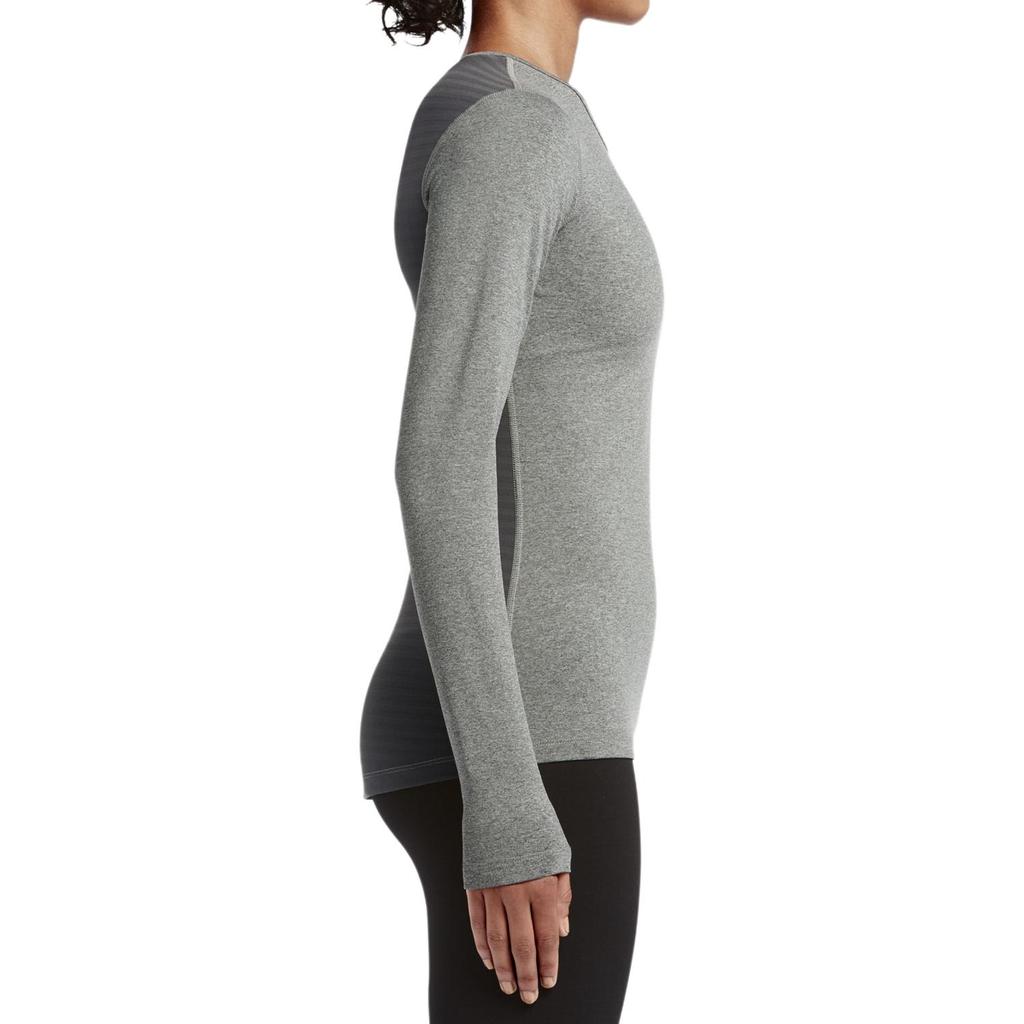Nike Dri-Fit Soft Comfortable Versatile Crew Neck Breathable Long Sleeve T-Shirt Women Tops 834315-063