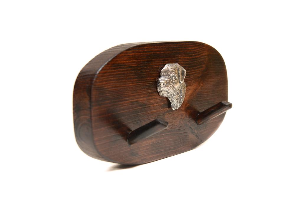 Border Terrier - accessory rack, dog medal rack, key hooks by Art-Dog