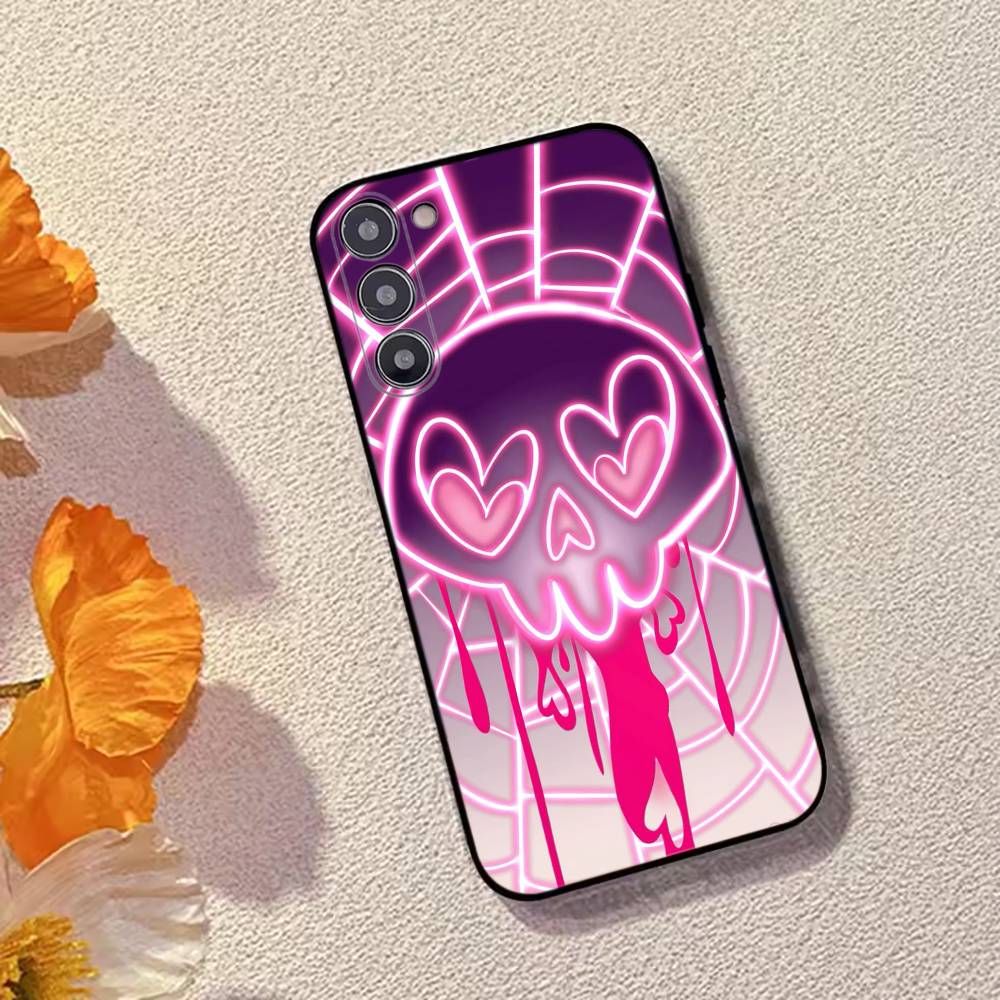 H-Hazbins Hotels Hot Cartoon Phone Case For Samsung Galaxy A73,A72,A71,A70,A53,A52,A51,Others Soft Black Cover