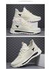 Men's Breathable Flyknit Mesh Low-Top Shoes - 2025 Trendy Hollow-Out Sport Casuals