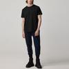Canada Goose Emersen Series Solid Color Letter Print Crew Neck Short Sleeve T-Shirt Men tops Black 1420M-61