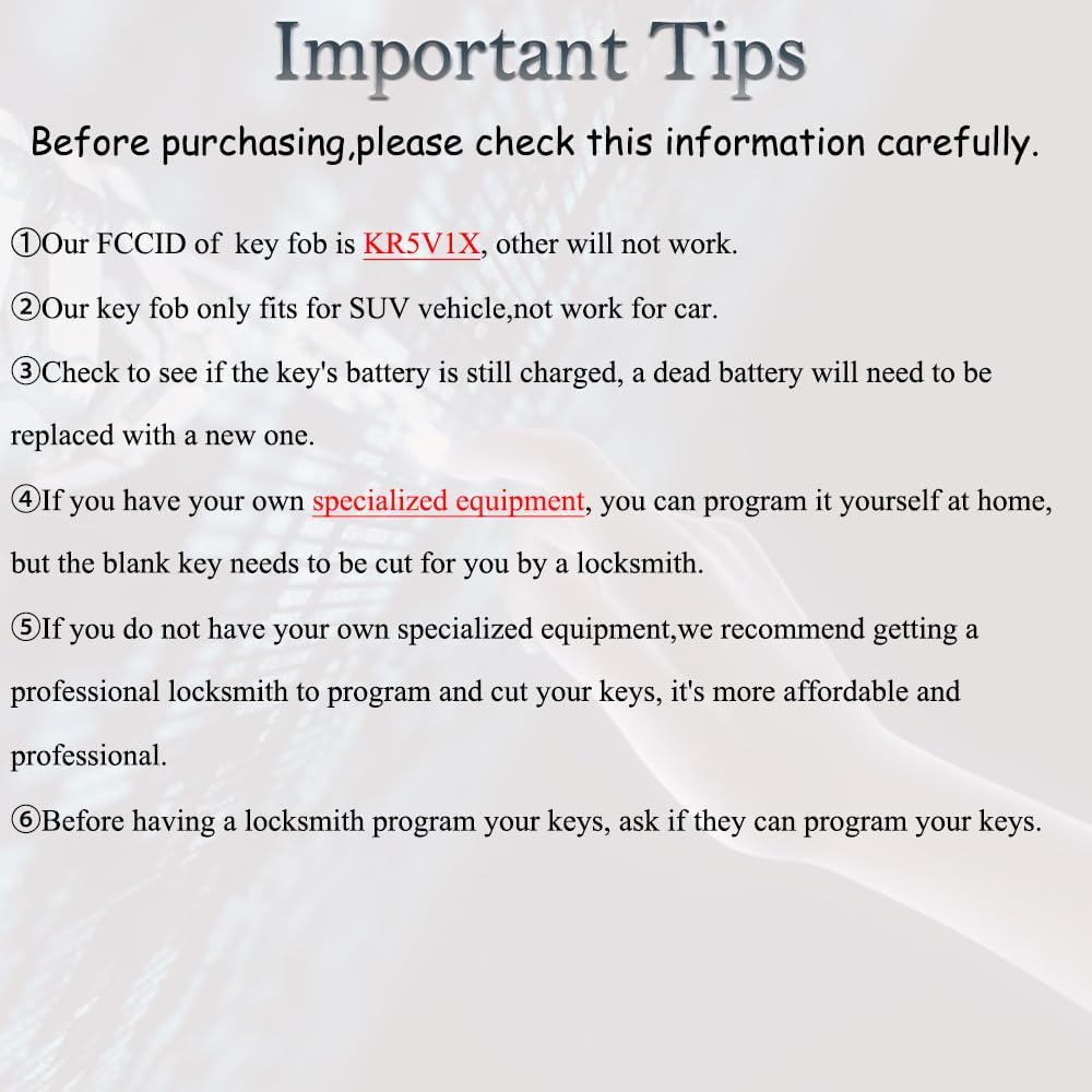 Key Fob Keyless Entry Fits for 2014 2015 2016 2017 Honda Odyssey EXL Touring Remote Control Proximity Smart Key Replacement KR5V1X 72147-TK8-A61 6