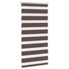 Tenda a rullo Zebra (80 X 150 Cm) Kawowa