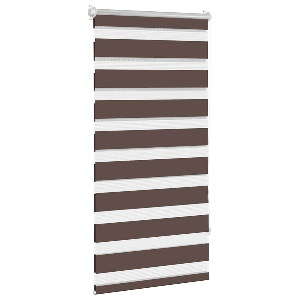 Tenda a rullo Zebra (80 X 150 Cm) Kawowa