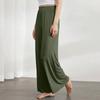 Women's Casual Drawstring Elastic Waist Pants Comfortable Straight Yoga Loose Solid Color Pants
