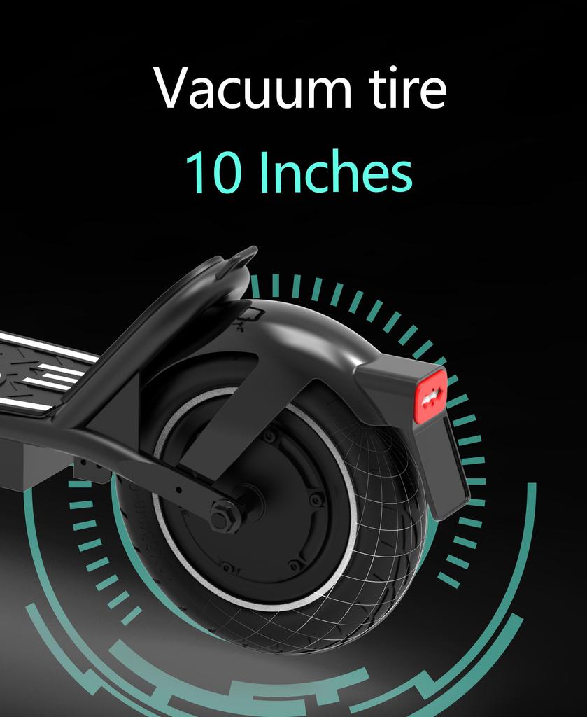 DriveTron DT01 Adult Foldable Electric Scooter: 36V 13Ah Battery, 30 Km/h, 40-50 Km Range, 400W Motor, Front Suspension