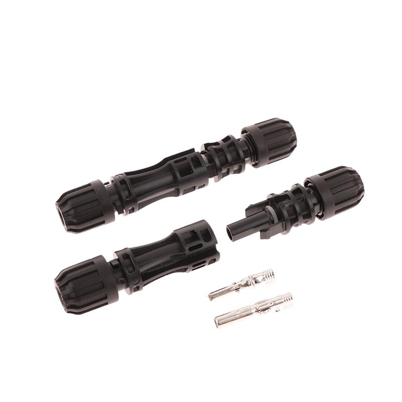 Solar Connectors 30A 1500V Male/Female Ip68 Waterproof Solar Connectors Solar Panel Waterproof Plug Connectors