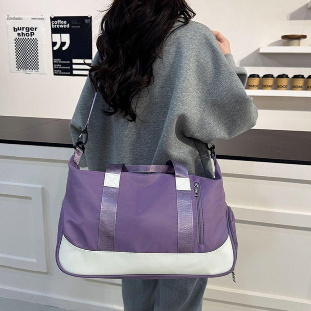 Nylon Sports Fitness Bag Multifunctional Travel Tote Bag Lightweight Yoga Training Bag Business