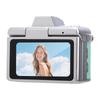 Keychain Camera for Teens Students 720P HD Retro Digital Camera with 1.47 Inch Flip Screen for Travel School Green