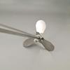 1pcs Laboratory 304 Stainless Steel Three-leaf Type Stirring Paddle (Mixed Blade or Rod) Chemistry Accessories