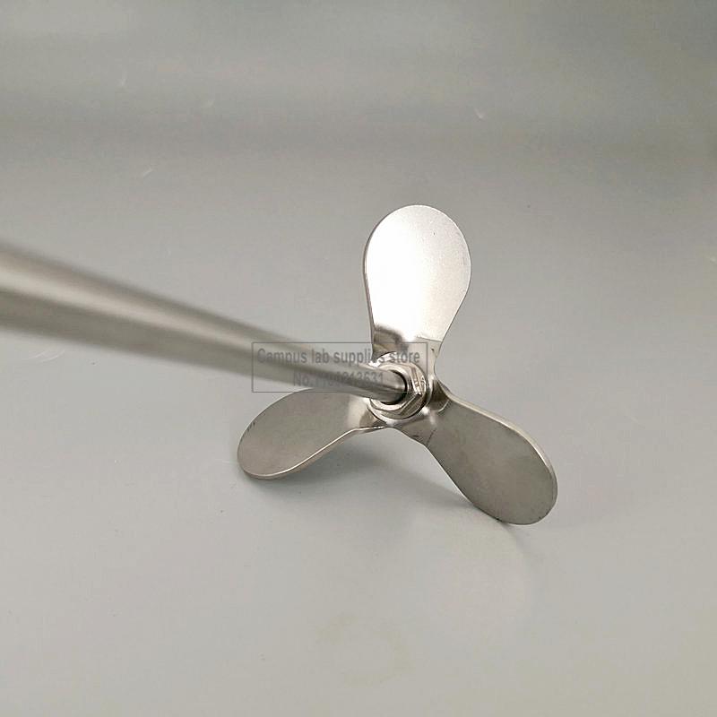 1pcs Laboratory 304 Stainless Steel Three-leaf Type Stirring Paddle (Mixed Blade or Rod) Chemistry Accessories