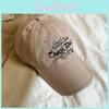Letter Fashion Embroidered Baseball Cap Women Cotton Sun Protection Hat Casual