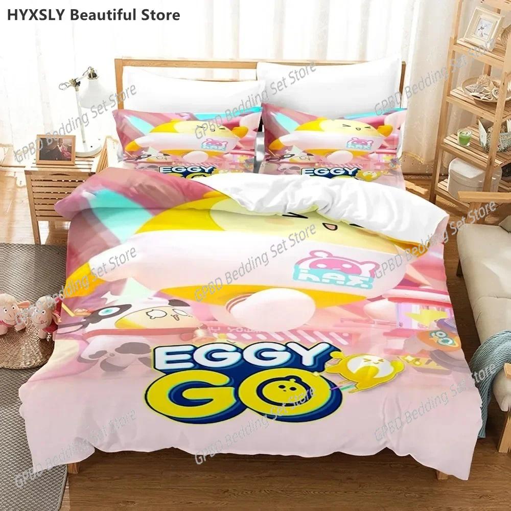 Comforter Eggy Party Bedding Set For Bedroom Soft Modern S Comefortable Kids And