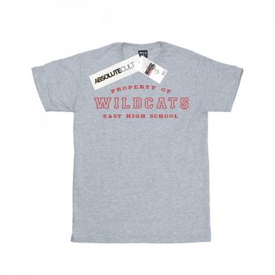 Womens/Ladies High School Musical The Musical Property Of Wildcats Cotton Boyfriend T-Shirt