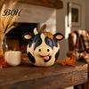 Unique Holiday Gifts for Friends Artificial Pumpkin Decor, Cute Animals Decorative Pumpkins, Thanksgiving Resin Pumpkins Harvest Theme Collectible