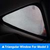 Tesla Model 3 Sunshade Set: Front & Rear Sunroofs, Rear Triangular Windows