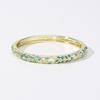 Colorful Flower Crystal Bangle Enamel Women's Hand Bracelet Vintage Cloisonne Bangle  Jewelry Gifts