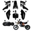 AA92-CRF50 Plastics Kit Pit Bike Parts Fairings Fenders For CRF 50 XR 50 SSR 110 107 125 MX650 MX500 Piranha Baja