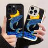 JT480 Smart Whales for iPhone 17 16 15 14 13 Pro Max Samsung S26 S25 Ultra A17 A07 A56 A16 A15 A14 A13 A06 A25 Xiaomi 15T Redmi 15c 14C Soft Case