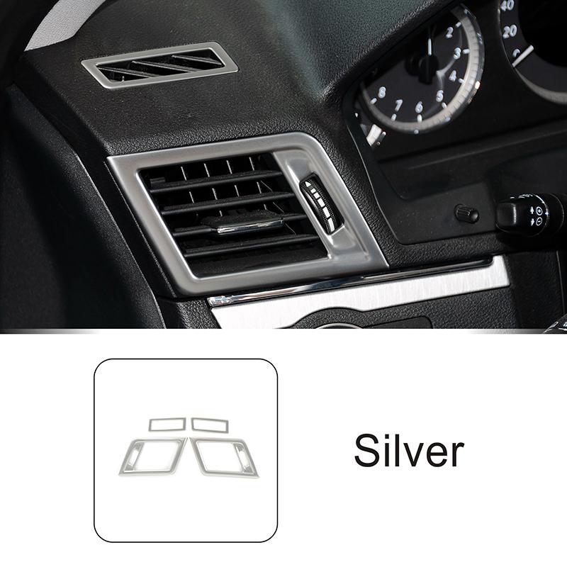 Car Dashboard Side Air Condition Vent Outlet Frame Trim For Mercedes Benz E Class Coupe W207 C207 2009-2013 Interior Accessories