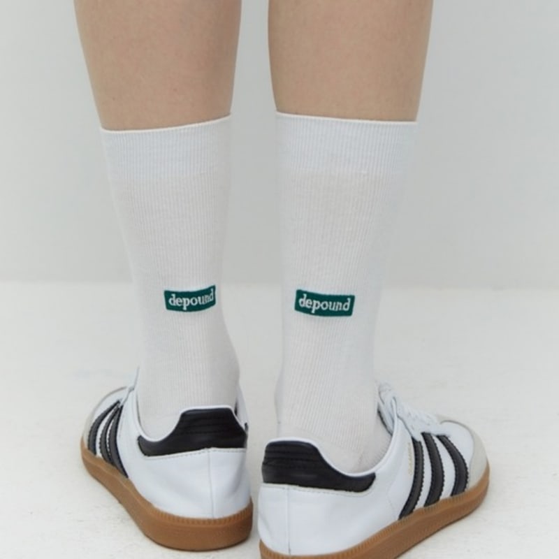 DEPOUND Essential Rib Socks - Off White