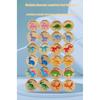 Children Wooden Toy Memory Find The Same Dinosaur Matching Jigsaw Puzzle Game Montessori Baby Educational Toys Gifts for Kids
