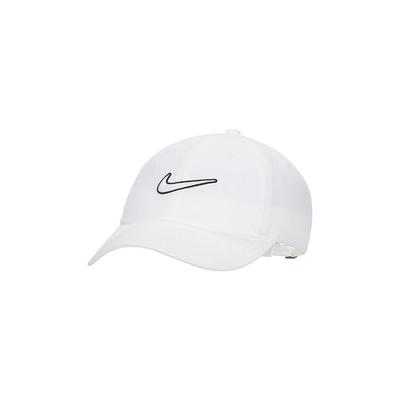 Nike Logo Polyester Baseball Cap Unisex Hats White FB5369-100