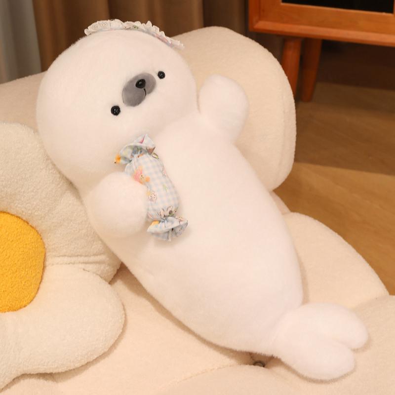 Seal Soft Plush Toy Cute Animal Ice Seal Stuffed Plushies Dolls Home Bedroom Throw Pillow Gifts For Kids Girl Boy Birthday Party