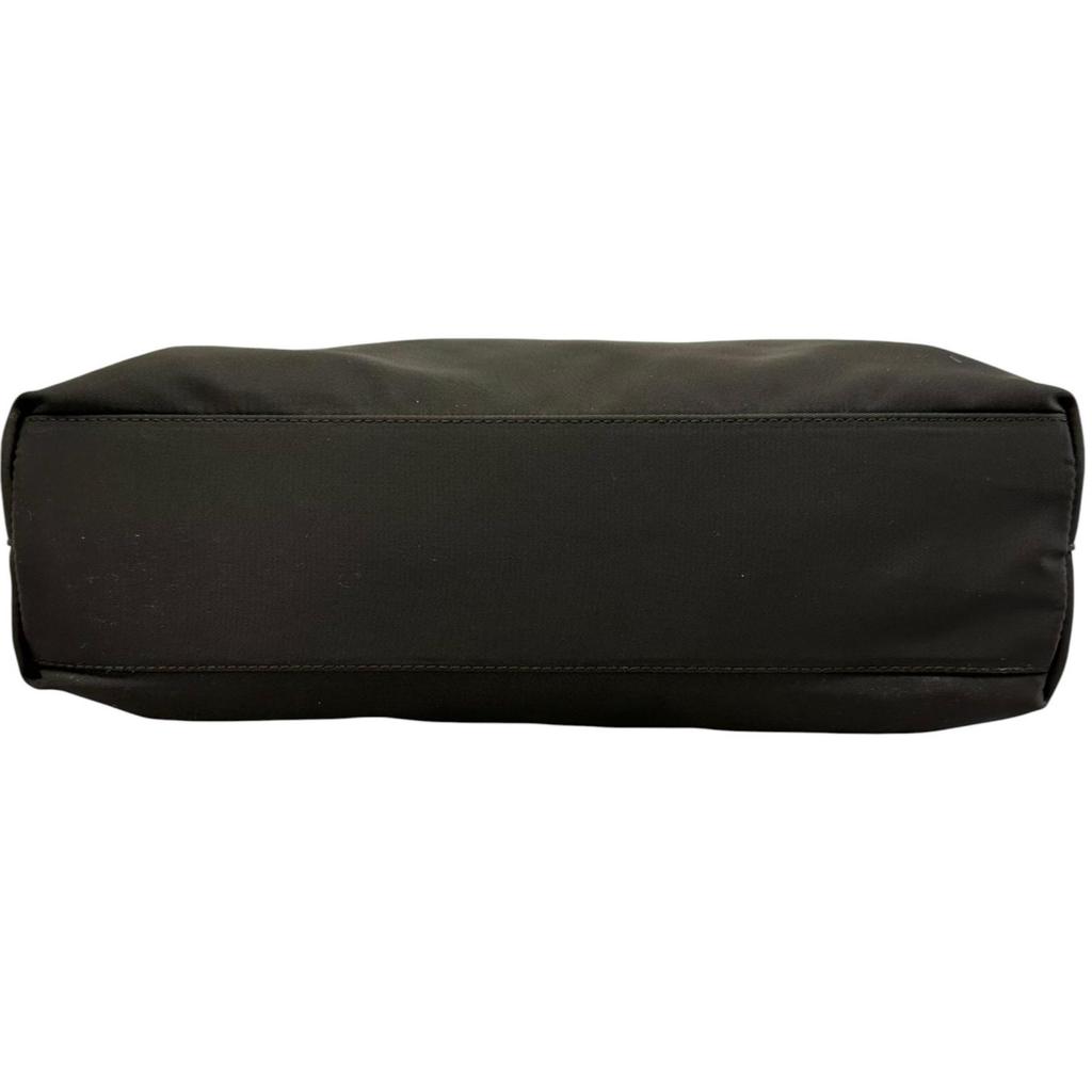 PRADA Triangular logo B6242 Handbag black Women used