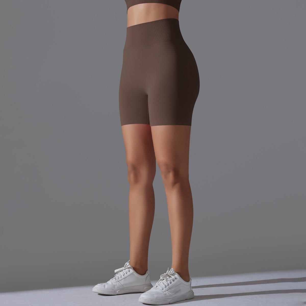 

Nessaj Женские шорты Bubble Butt для йоги и фитнеса, дышащие, быстросохнущие, велосипедные шорты с высокой талией, спортивные шорты для спортзала L