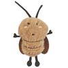 Funny Cartoon Cockroach Plush Keychain Pendant for Backpack Decoration