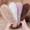 Insole Thickened Imitation Rabbit Fur Winter Warm Plus Velvet Cold Plush People Winter Men's and Women's Insoles