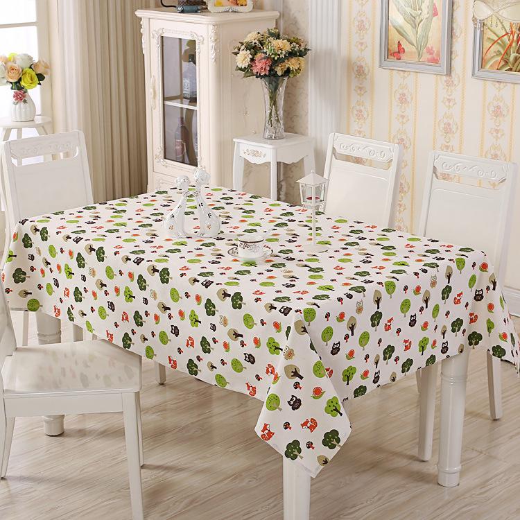 Small Fresh Fabric Cotton And Linen Tablecloth, Creative Striped Pattern Rectangular Coffee Table Tablecloth Dining Table Cloth Yiwu