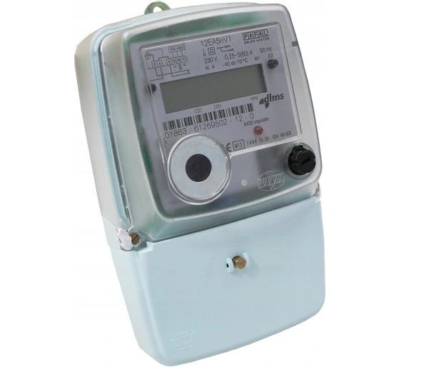 Regenerovaný jednofázový elektroměr 12EA5RN 5/60A REDS
