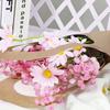10 Piezas Bolsas de Embalaje para Decoración de Ramo de Flores de Papel Kraft con Asas, Bolsas Sencillas de Papel Kraft Marrón para Ramo de Flores de Boda