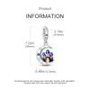 Charms Platadreamy Blue Moon Star Castle Beads Fit Originalbracelets Charms For Women Jewelry Diy Making Gifts