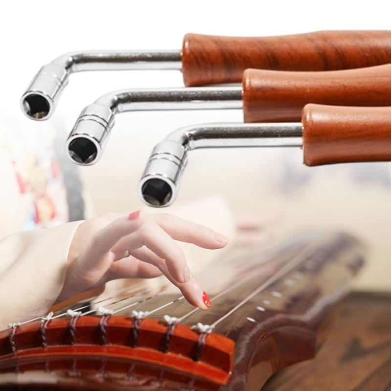 Universal Tuning Wrench With Ergonomic Grip Plastic Handle Guzheng Tuning Lever For Guzheng Piano Easy to Use