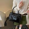 PU Tote Bag Women Fashion Handbag with Star Detailing Crossbody Shoulder Bag for Daily Use
