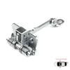 EDP748 Front Door Hinge Stop Check Strap Limiter 7700303548 for Renault Kangoo MK1 X76 FC/KC 1997-2010, Espace MK2 J63 1991-1996