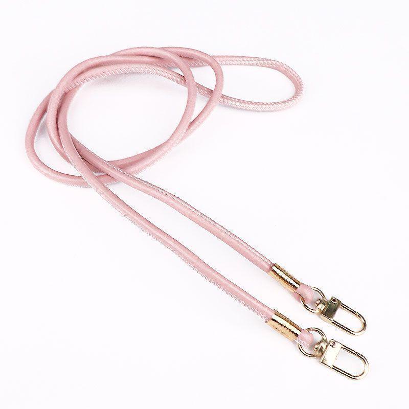 Ronde leren koord vervangingsriem voor crossbodytassen en rugzakken