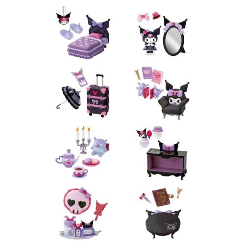 

Re-ment Sanrio Kuromi s Gothic Room 1 Box Approx. H115 x W70 x D50mm Made of ABS and PVC