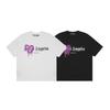 Wholesale Tide Brand Palm Angel 21SS Love Spray Paint Printing Short Sleeve T-Shirt Men's and Women's Loose Half Sleeve Shirt Tide T-Shirt