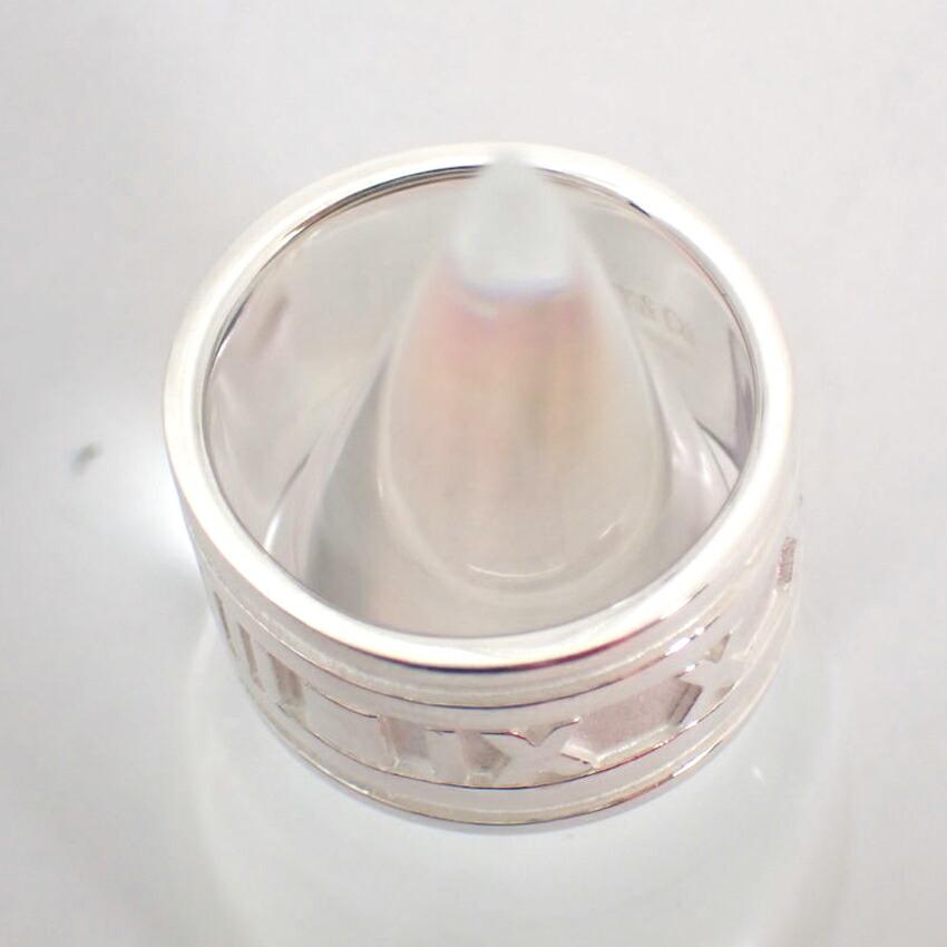 [Pre-owned] TIFFANY 925 Atlas Wide Ring / Size 12 / J76-68