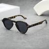  Ins Popular Fashion Oval Sunglasses Men Gradient Shades UV400 Vintage Rivets Women Trending Sun Glasses