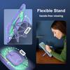 Rotating Stand Case Universal for Galaxy Tab S10 Lite S9 FE SM-400 X406 X520 X526B X510 X516B X710 X716B Heavy Duty Handle Cover