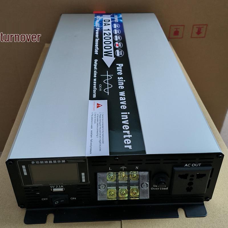 Pure Sine Wave Inverter for Home, Car, Vehicle, Solar: 12V/24V/48V/60V/72V