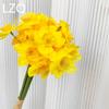 6PCS/Bundle Beautiful Artificial Daffodils Bouquet New Decor Fake Flower